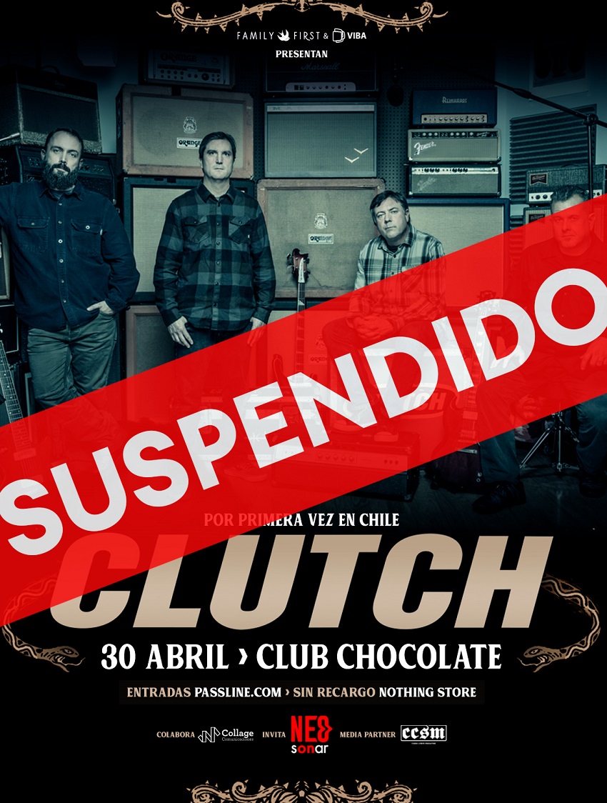Clutch pospone toda su gira por Latinoamérica